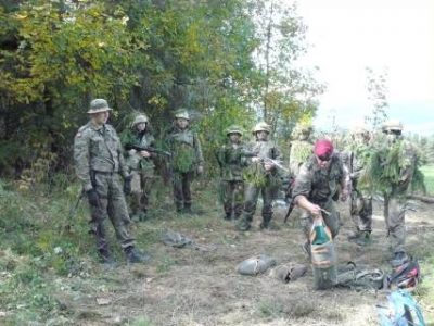 Obóz szkoleniowo-wypoczynkowy klas drugich o profilu wojskowym- Niedzica 2013