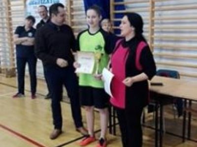 II miejsce w Mistrzostwa Powiatu Limanowskiego w Piłce koszykowej dziewcząt