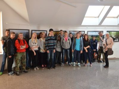 Gorce w Naturze wystawa w bibliotece gminnej