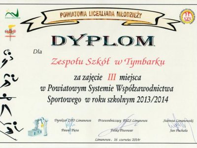 Powiatowa licealiada młodzieży