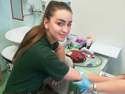 100 litrów krwi na 100 – lecie Policji