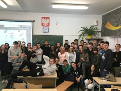 Wizyta studentów – wolontariuszy