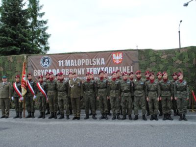 Święto 11 Małopolskiej Brygady Obrony Terytorialnej