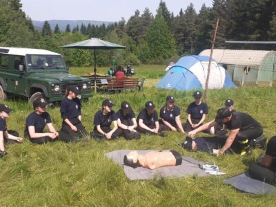 Obóz terenowy klas policyjnych