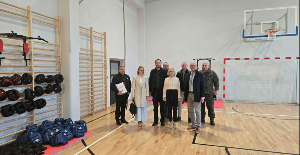 Zespół Szkół im. KEN w Tymbarku zyskał nowoczesne zaplecze sportowe