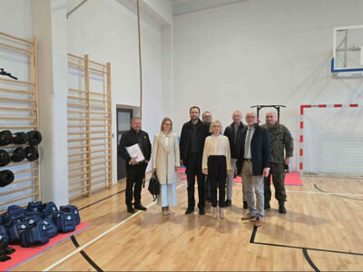 Zespół Szkół im. KEN w Tymbarku zyskał nowoczesne zaplecze sportowe