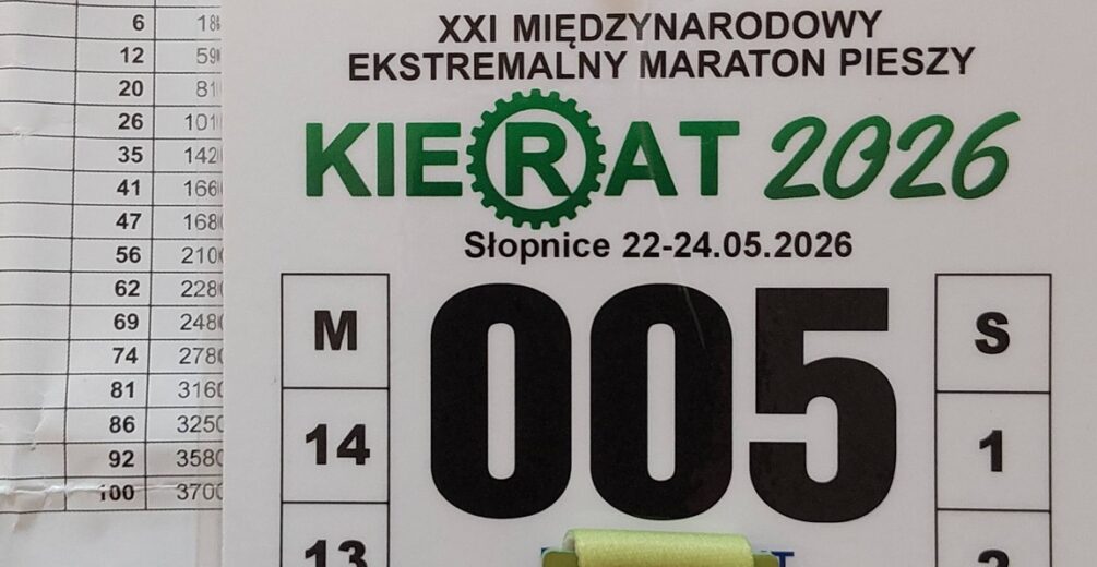 Niezwykły sukces naszego ucznia w ekstremalnym maratonie KIERAT!