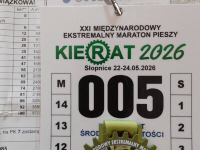 Niezwykły sukces naszego ucznia w ekstremalnym maratonie KIERAT!
