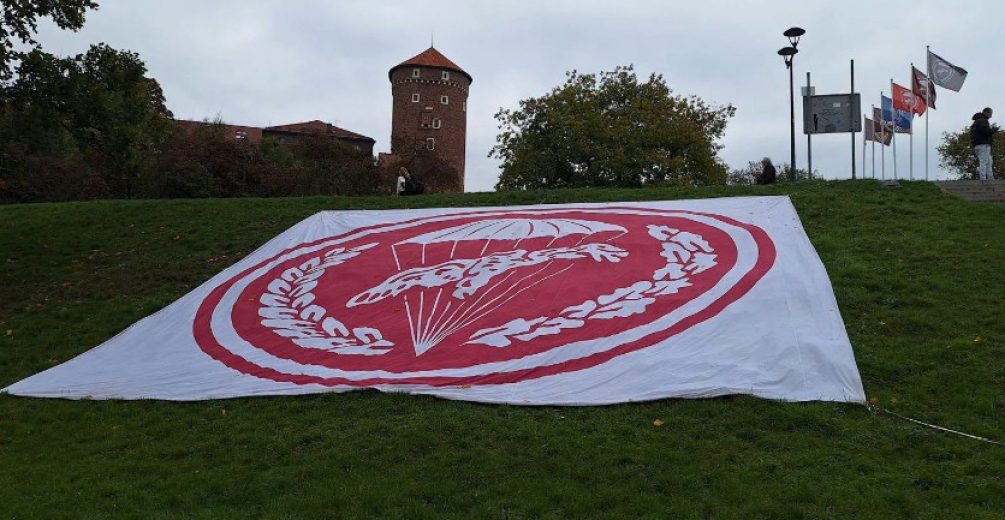 Obchody święta 6 Brygady Powietrznodesantowej w Krakowie.