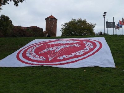 Obchody święta 6 Brygady Powietrznodesantowej w Krakowie.
