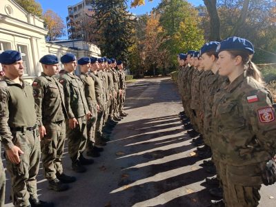 Obóz końcowy klasy 4c OPW w 16. Batalionie Powietrznodesantowym wKrakowie