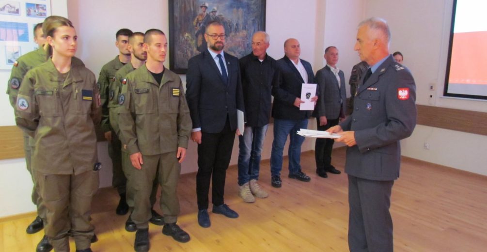 Obchody Dnia Rezerwisty Wojskowego w Wojskowym Centrum Rekrutacji w Nowym Sączu