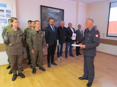 Obchody Dnia Rezerwisty Wojskowego w Wojskowym Centrum Rekrutacji w Nowym Sączu